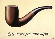 Ceci n'est pas une pipe. Magritte